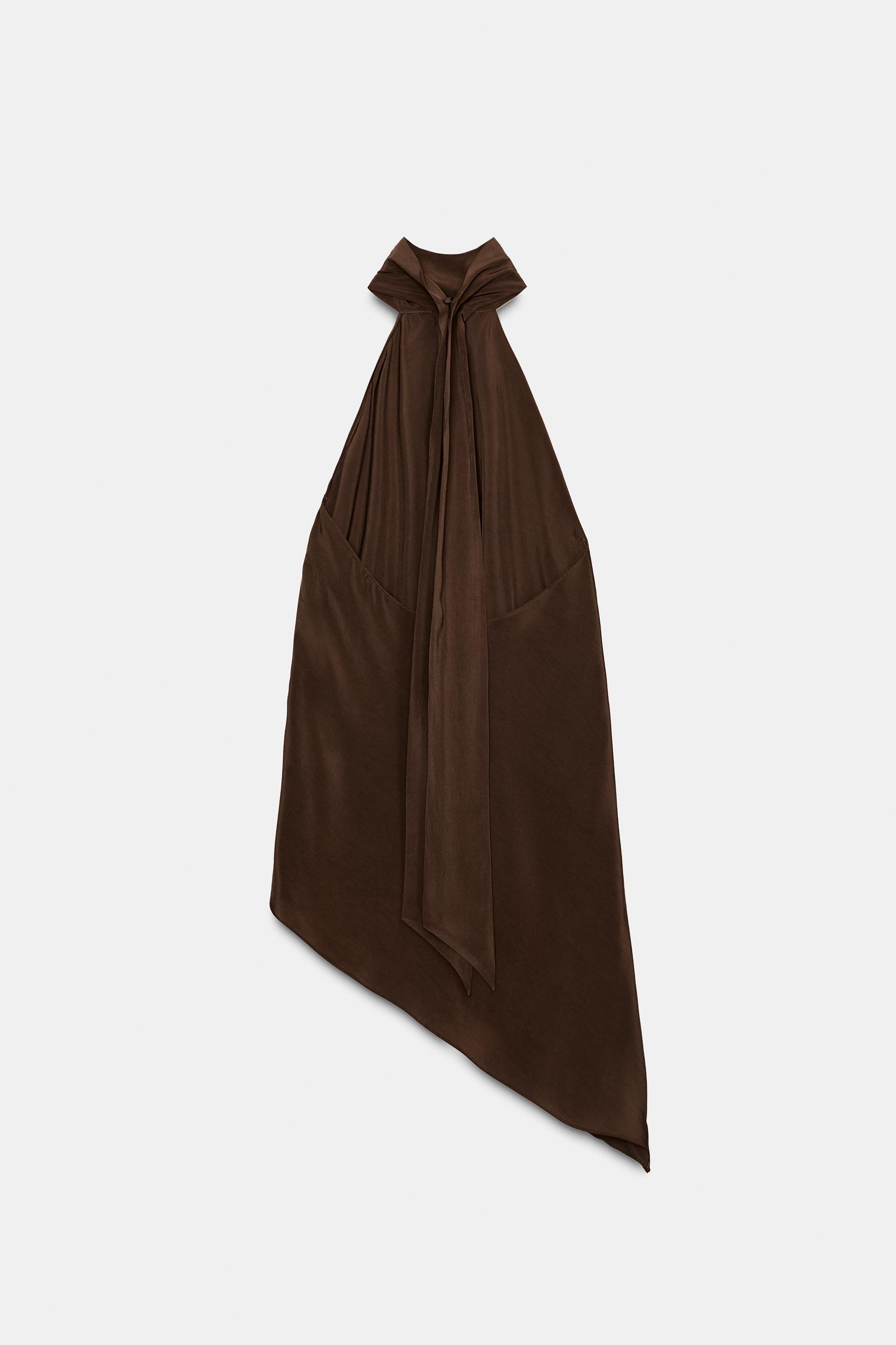 TOP HALTER ASYMÉTRIQUE ZW COLLECTION